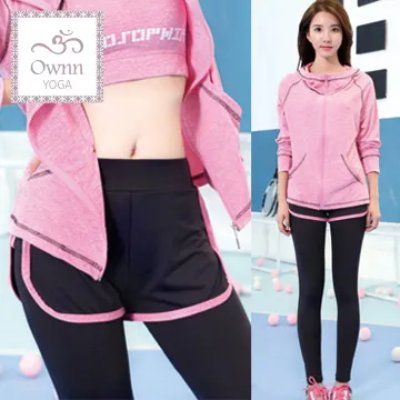 【品樂．Ownn Yoga】韓版瑜伽路跑健身顯瘦速乾運動内衣(粉橘，單賣內衣) 歷史價格詳細信息