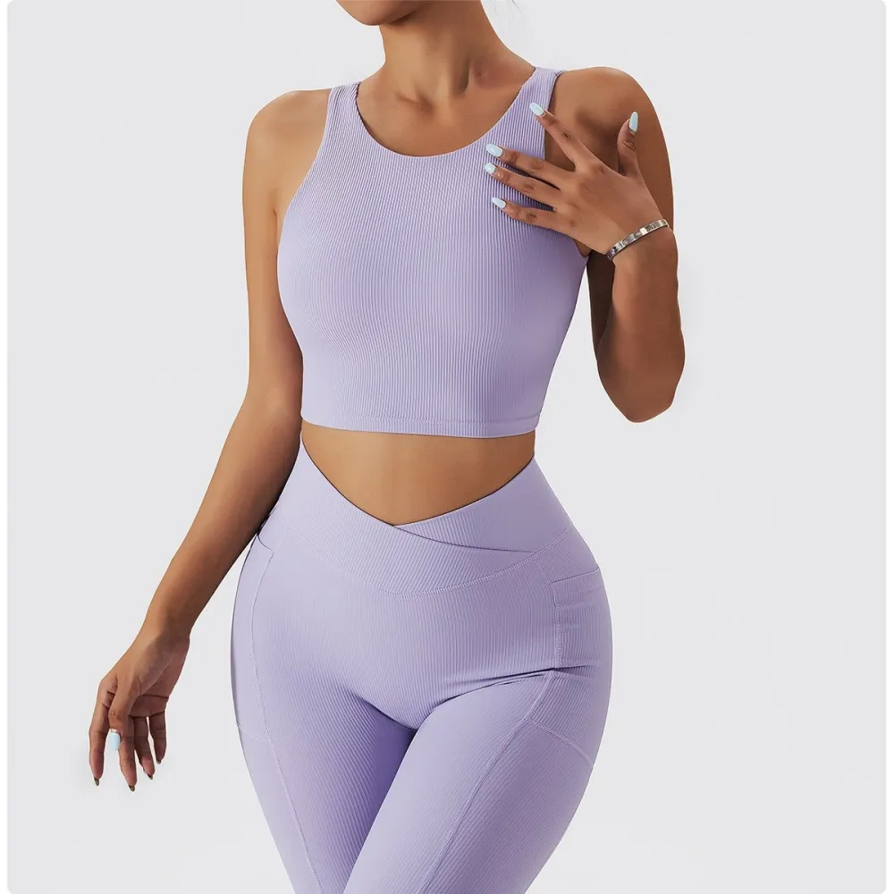 【双紅瑜伽】美背掛脖褶皺健身背心 歷史價格詳細信息