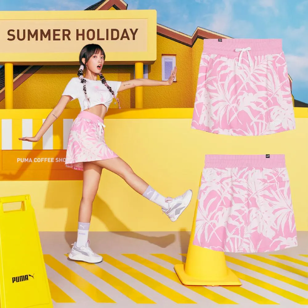 Puma 彪馬 裙子 DOWNTOWN Cargo Midi Skirt 黑 抽繩 Julia吳卓源同款 中長裙 62665601 歷史價格詳細信息