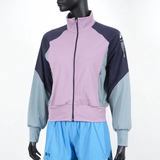 Asics [2032C530-500] 女 拼接外套 瑜珈 YOGA 運動 訓練 飛鼠袖 高彈性 立領 舒適 玫瑰粉紫 歷史價格詳細信息