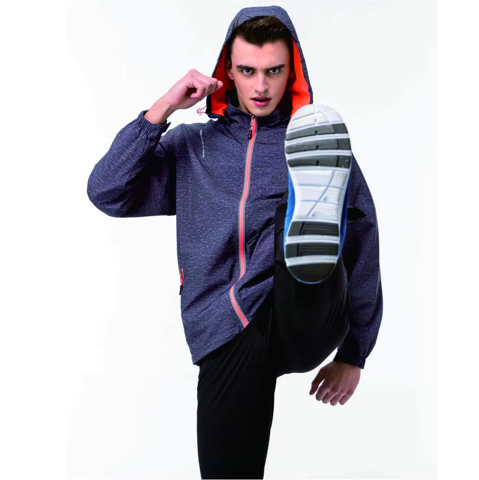 SASAKI 反光防潑水功能平織運動夾克 雙面穿 灰/果綠 尺寸:M-2L 816170 歷史價格詳細信息