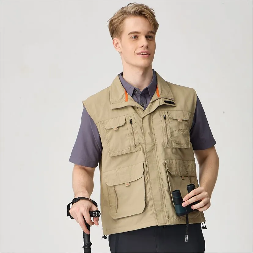 《SASAKI》吸濕排汗速乾防潑水功能透氣式多口袋背心/886154 歷史價格詳細信息