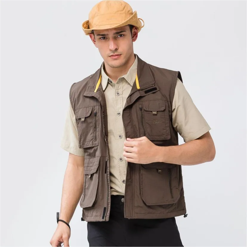 《SASAKI》吸濕排汗速乾防潑水功能透氣式多口袋背心/886154 歷史價格詳細信息