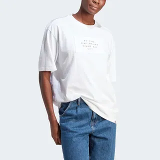 adidas_女性_運動 短袖上衣_白_II6080_W LOUNGE TEE OF 歷史價格詳細信息