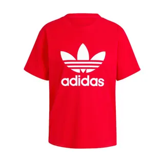 adidas 上衣 女款 短袖上衣 運動 三葉草 亞規 RIB TEE 米白 IJ7804 歷史價格詳細信息