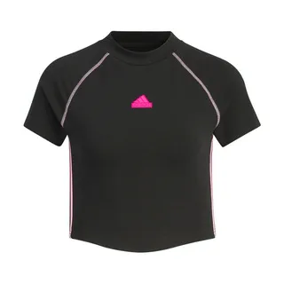 Adidas Crop Baby Tee C JH3175 女 短版 短袖 上衣 HELLO KITTY 大耳狗 藍 歷史價格詳細信息