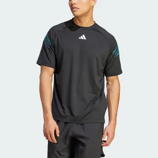 Adidas TI 3S TEE IJ8126 男 短袖 上衣 運動 訓練 健身 慢跑 透氣 吸濕排汗 愛迪達 黑藍 歷史價格詳細信息