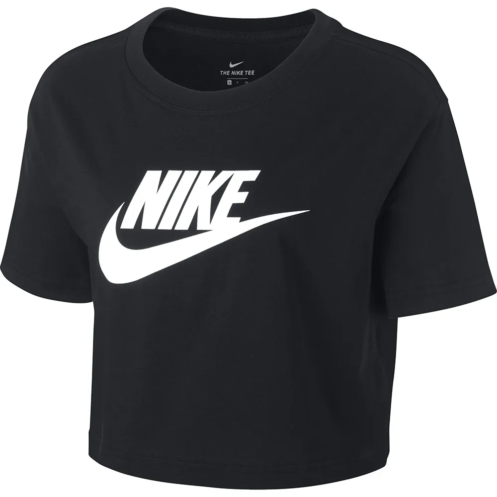 NIKE AS W NSW TEE ESSNTL CRP ICN FT 白 LOGO短T 短版 短袖 女 夏日 BV6176-100 歷史價格詳細信息