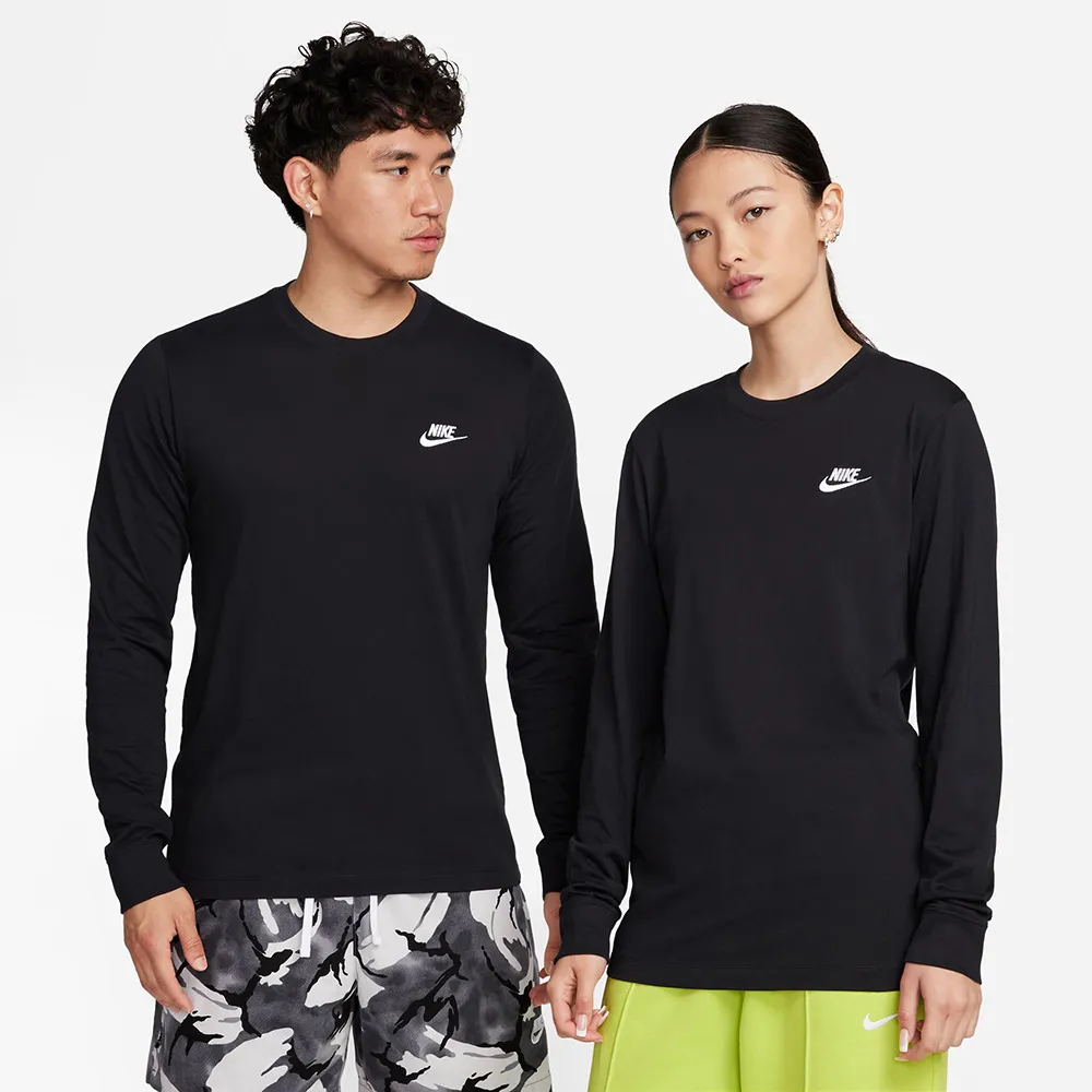 AS M NSW Tee LS Big Swoosh 男款 白色 運動 休閒 長袖 上衣 FJ1120-100 歷史價格詳細信息