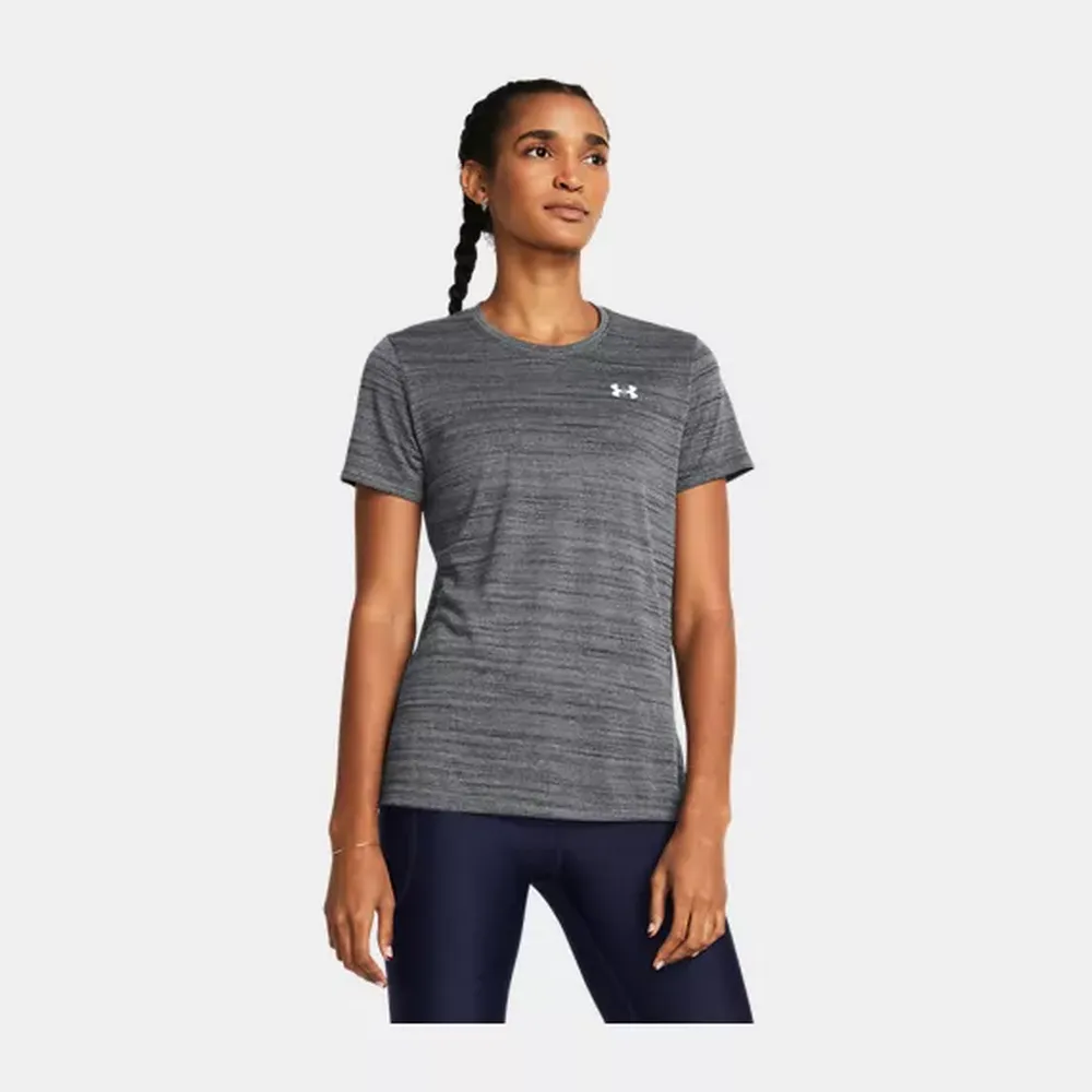 【UNDER ARMOUR】Tech 短T-Shirt 女 灰色-1277206-465 歷史價格詳細信息