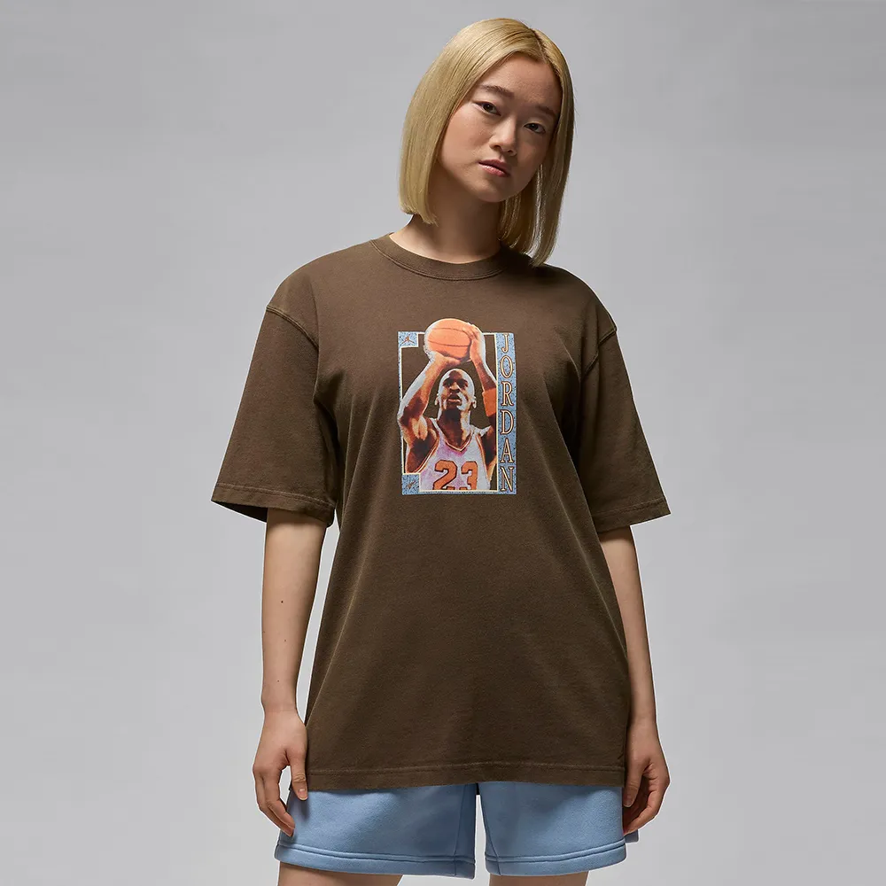 【NIKE】AS W J SS GF GFX TEE FA 1 女 短袖上衣 黑色-FV7123045 歷史價格詳細信息