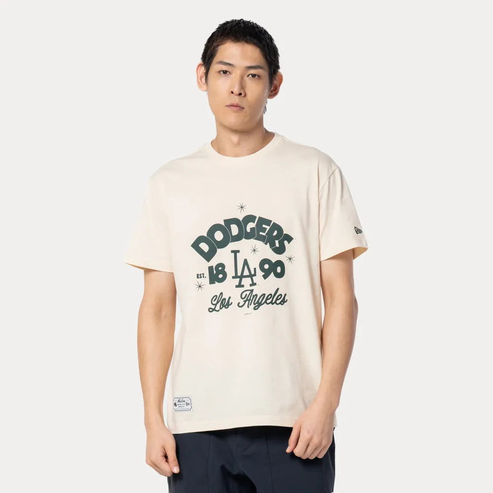 【NEW ERA】短袖Tee ESSENTIAL SHORT SLEEVE TEE 洛杉磯道奇 白 男女款 -NE13774255 歷史價格詳細信息