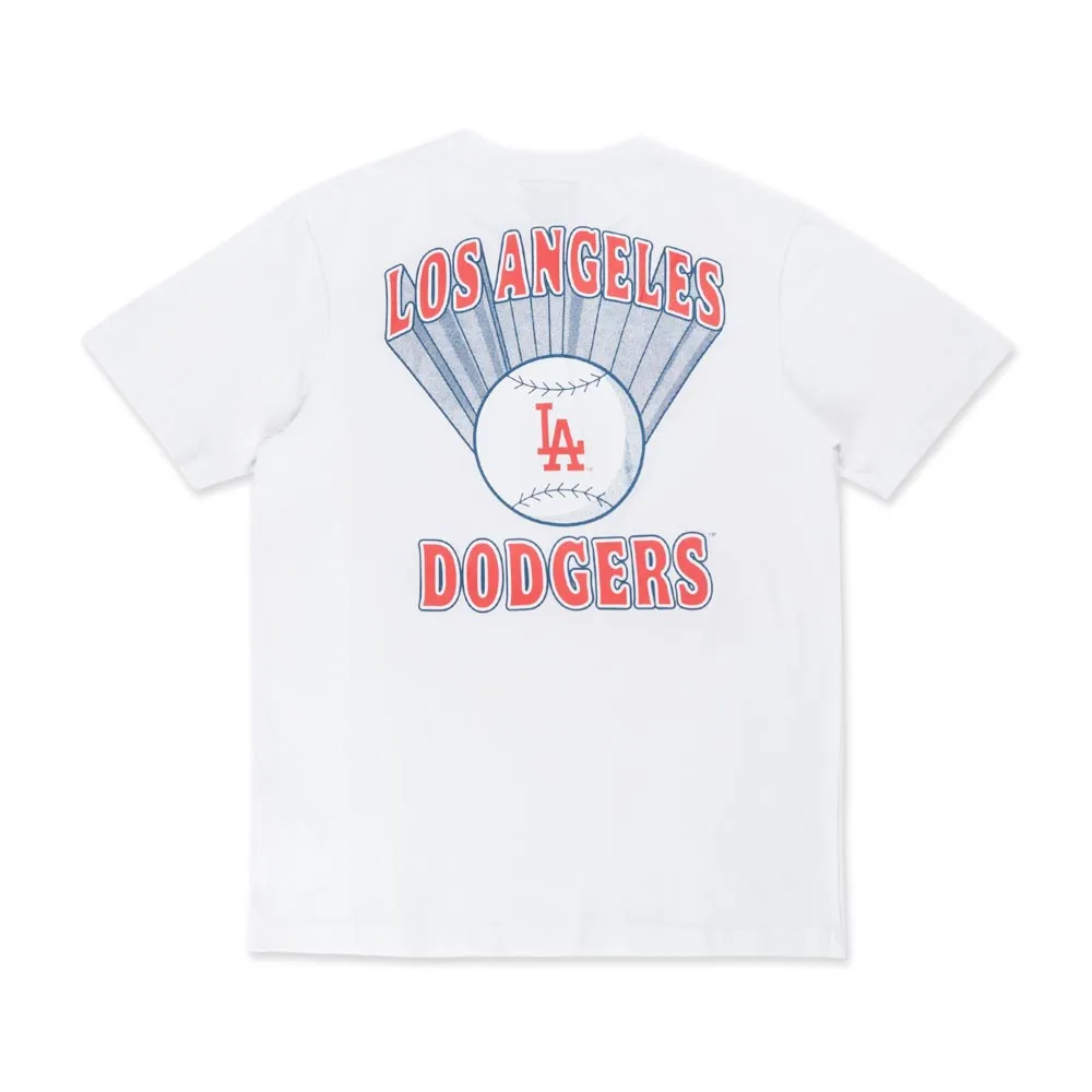 【NEW ERA】短袖Tee ESSENTIAL SHORT SLEEVE TEE 洛杉磯道奇 白 男女款 -NE13774255 歷史價格詳細信息