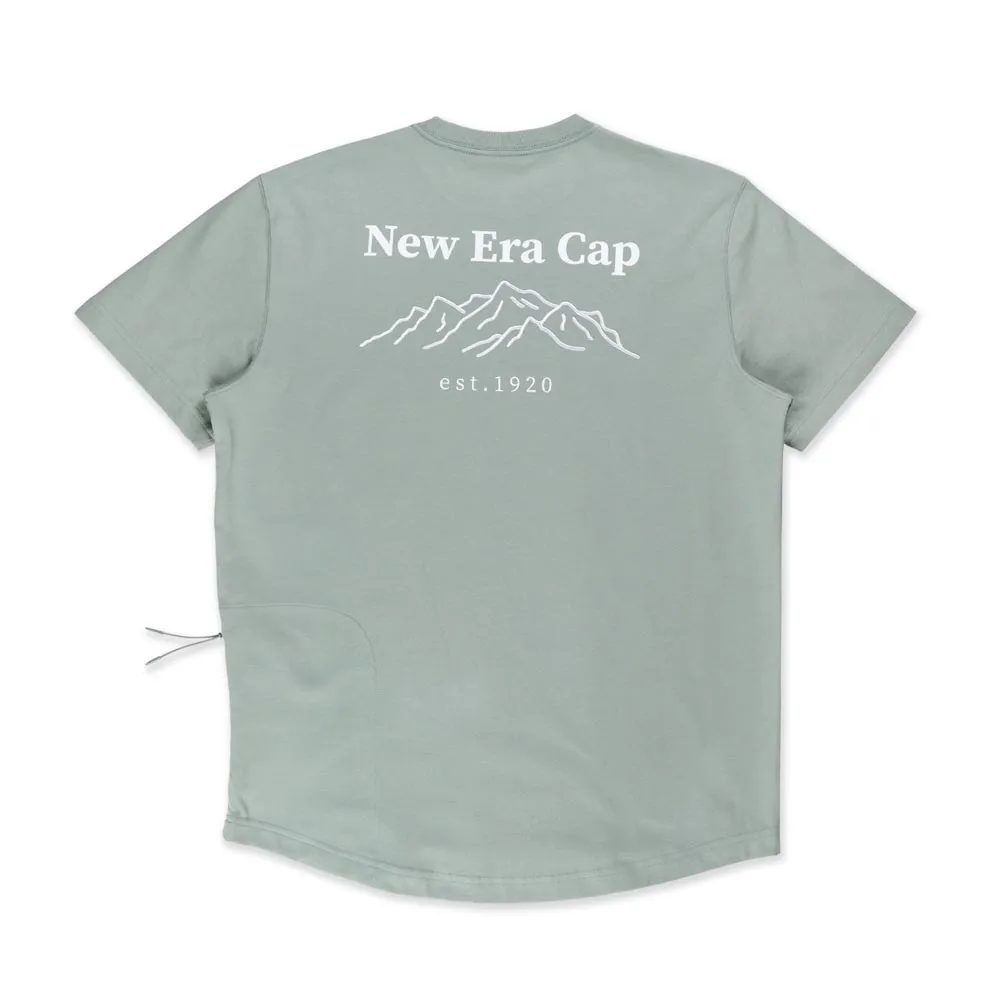 【NEW ERA】男女 短袖Tee MOUNTAIN LOGO NEW ERA 卡其 歷史價格詳細信息