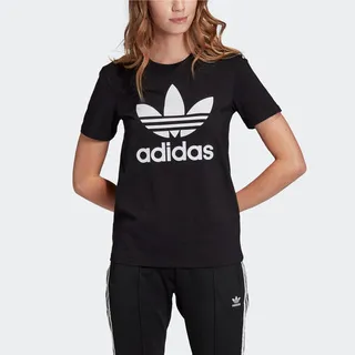 ADIDAS TREFOIL TEE 女短袖上衣 FM3293 白 歷史價格詳細信息
