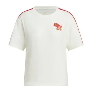 adidas_女性_運動 短袖上衣_桃紅_IM4253_W LOUNGE TEE OF 歷史價格詳細信息