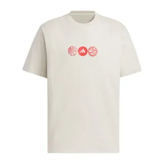 【ADIDAS】CNY新年 GFX SS TEE 短袖上衣 女 紅色-IZ3139 歷史價格詳細信息