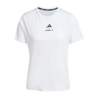 Adidas W LM G T IX7983 女 短袖 上衣 運動 健身 訓練 柔軟 透氣 吸濕排汗 黑 歷史價格詳細信息