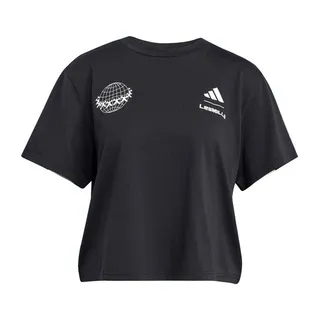 Adidas W LM G T IX7983 女 短袖 上衣 運動 健身 訓練 柔軟 透氣 吸濕排汗 黑 歷史價格詳細信息