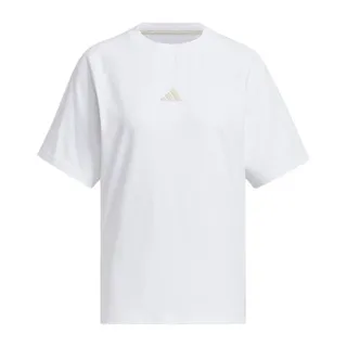 Adidas Word SS Tee IM8748 女 短袖 上衣 運動 訓練 休閒 寬鬆 吸濕排汗 棉質 白 歷史價格詳細信息