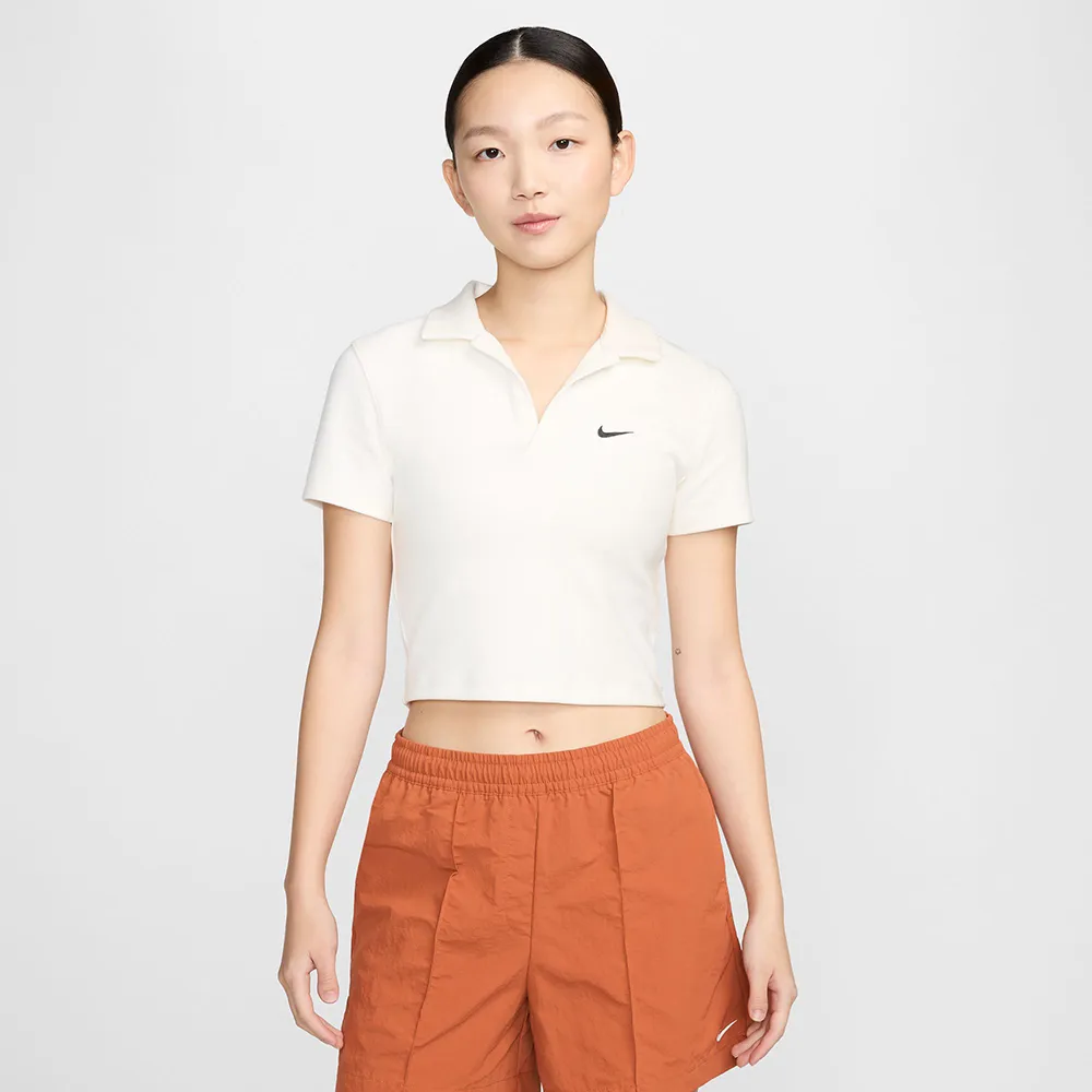 NIKE 女 短袖上衣 AS W NSW ESSNTL SS POLO CRP TO -DV7885010 歷史價格詳細信息