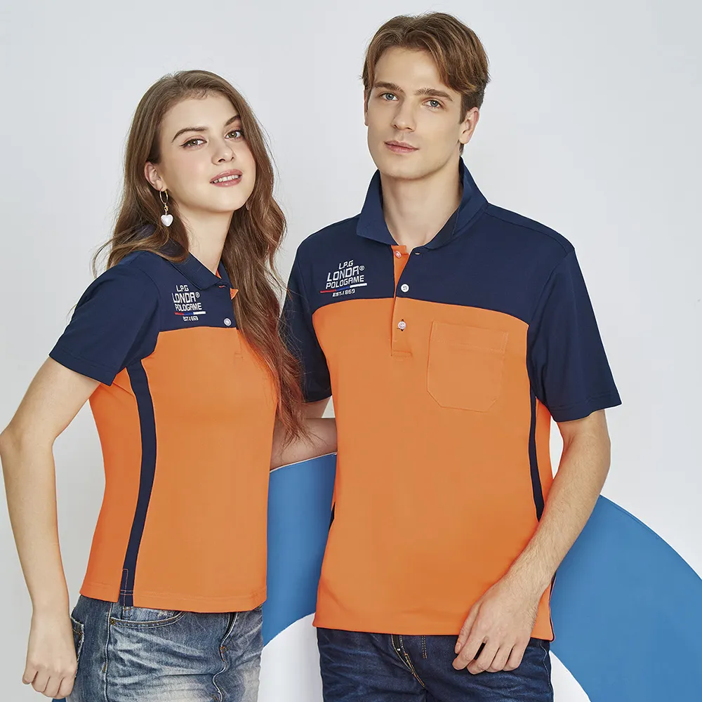 【Londa Polo】PK四角網眼麻紋女版短袖POLO衫(P247207)桃紅 歷史價格詳細信息