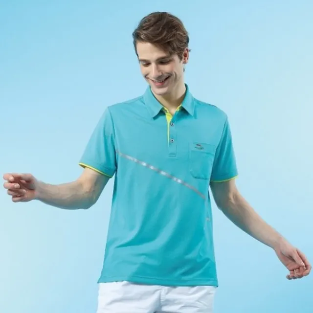 Per GIBO男版網眼CVC短POLO杉-RT122411丈青 歷史價格詳細信息