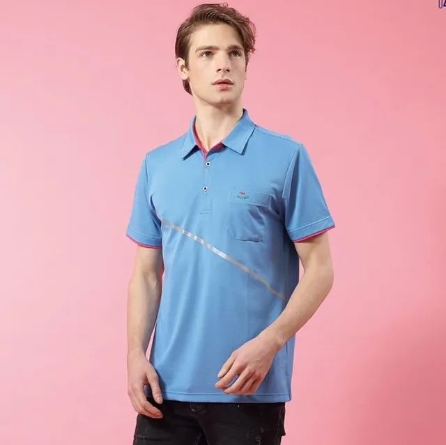 Per GIBO男版網眼CVC短POLO杉-RT122411丈青 歷史價格詳細信息