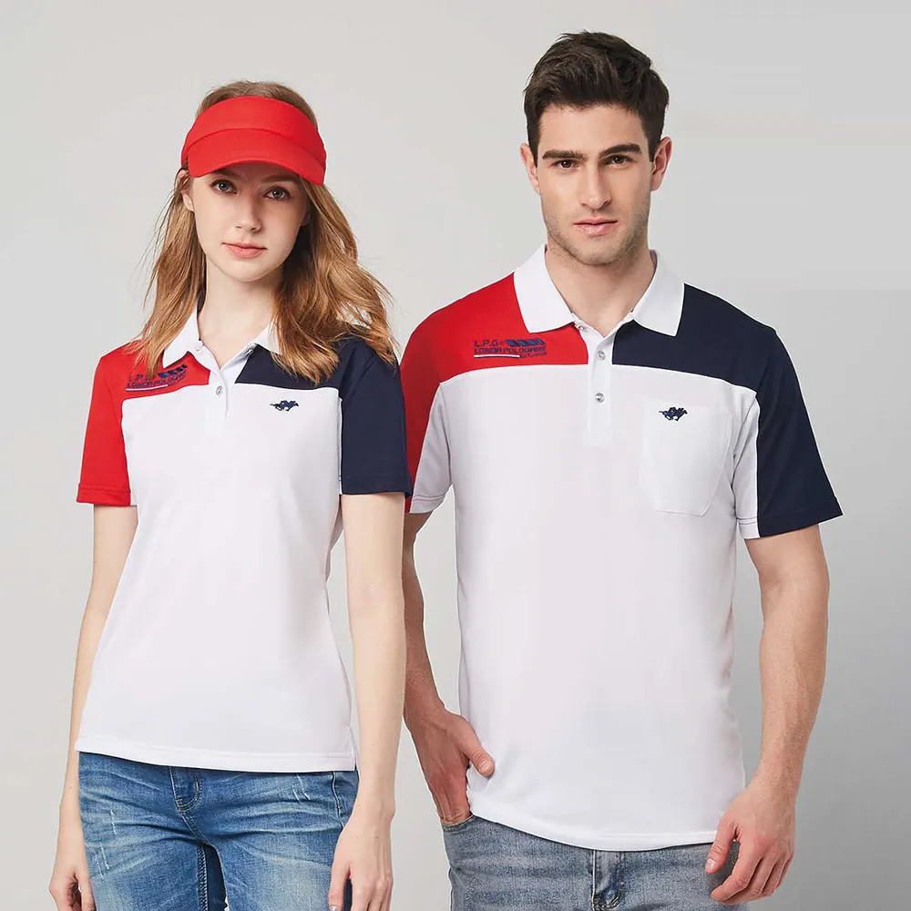 【Londa Polo】PK四角網眼麻紋女版短袖POLO衫(P247207)桃紅 歷史價格詳細信息