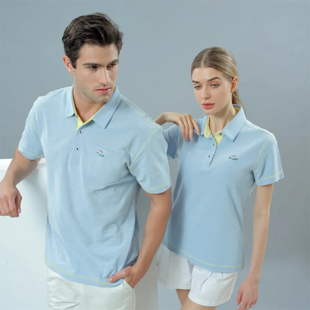 Per GIBO男版吸濕排汗短polo衫-PK163822丈青/桔條紋 歷史價格詳細信息