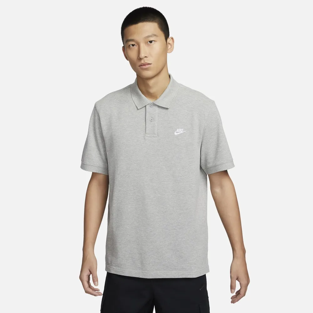 Nike AS M NK CLUB SS POLO PIQUE [FN3895-063] 男 POLO衫 短袖上衣 灰 歷史價格詳細信息
