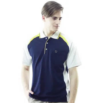 Per GIBO男版吸濕排汗短polo衫-PK163822丈青/桔條紋 歷史價格詳細信息