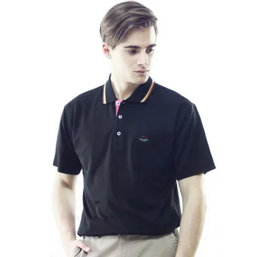 Per GIBO男版吸濕排汗短polo衫-PK163822丈青/桔條紋 歷史價格詳細信息