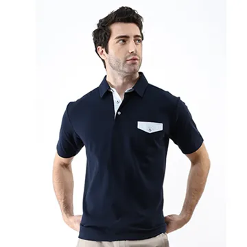 Per GIBO男版吸濕排汗短polo衫-PK163822丈青/桔條紋 歷史價格詳細信息