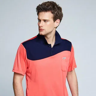 【Londa Polo】雙棉PK吸排女版短袖POLO衫(P237206)螢光桔 歷史價格詳細信息