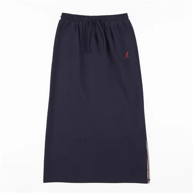 KANGOL 長裙 奶茶色 織帶 休閒 A字裙 女 6352150132 歷史價格詳細信息