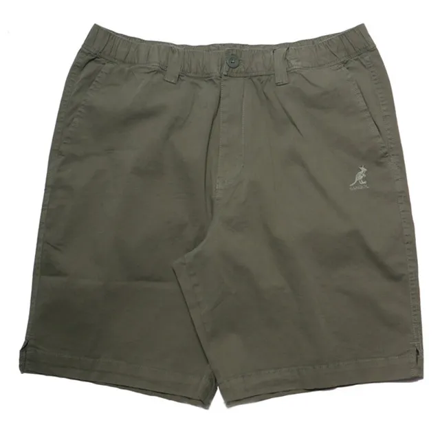 KANGOL 短褲 軍綠 左下英草寫LOGO 運動褲 女 6122150273 歷史價格詳細信息