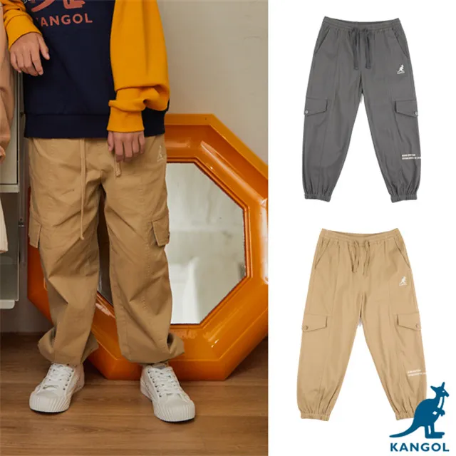 KANGOL 長褲 工作褲 卡其色 NSW版型 休閒 男 6121154531 歷史價格詳細信息