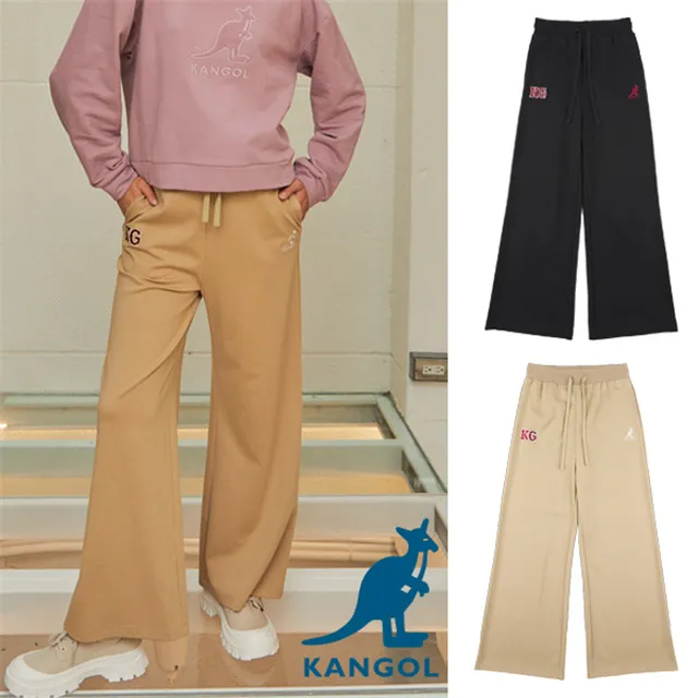 KANGOL 長褲 黑 經典 縮口棉褲 休閒 男 6051170220 歷史價格詳細信息