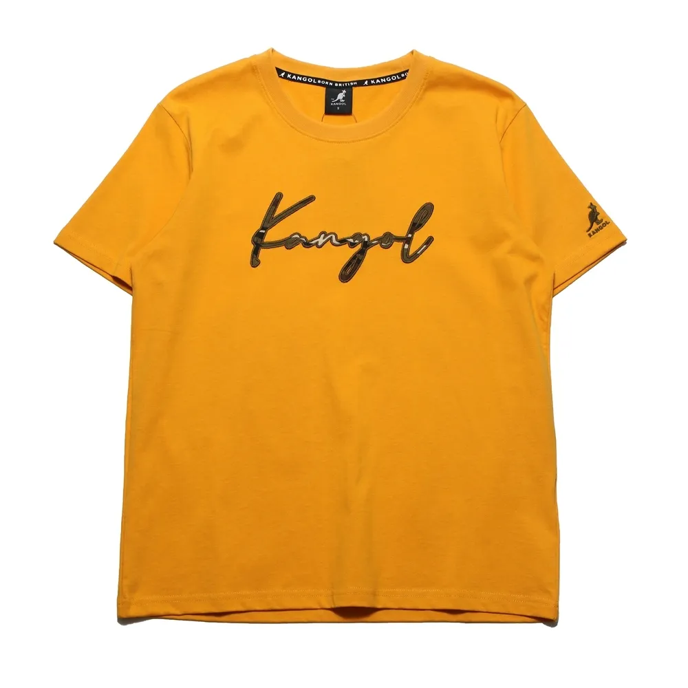 KANGOL 短T 草綠色 領口刺繡 背後LOGO 袋鼠 棉 男 6121100272 歷史價格詳細信息