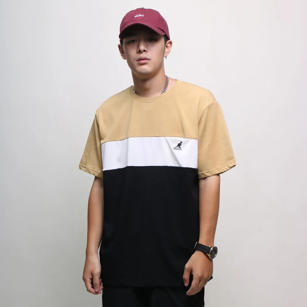 KANGOL 短袖 短T 卡其 白黑LOGO 袋鼠 上衣 中性 6125601930 歷史價格詳細信息