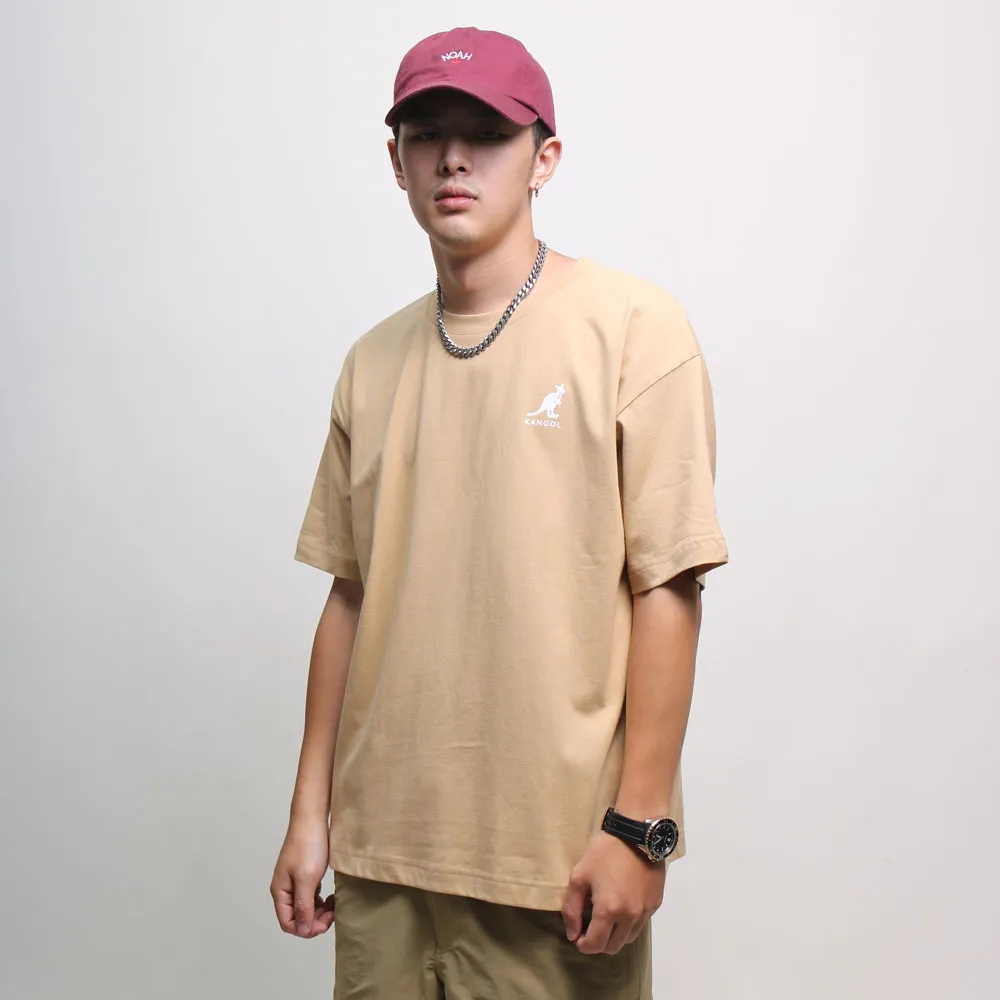 KANGOL 短袖 短T 卡其 白黑LOGO 袋鼠 上衣 中性 6125601930 歷史價格詳細信息
