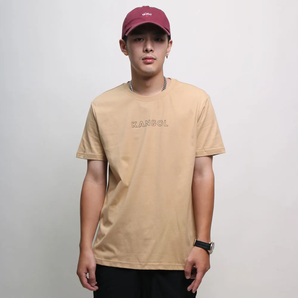 KANGOL 短袖 短T 卡其 白黑LOGO 袋鼠 上衣 中性 6125601930 歷史價格詳細信息