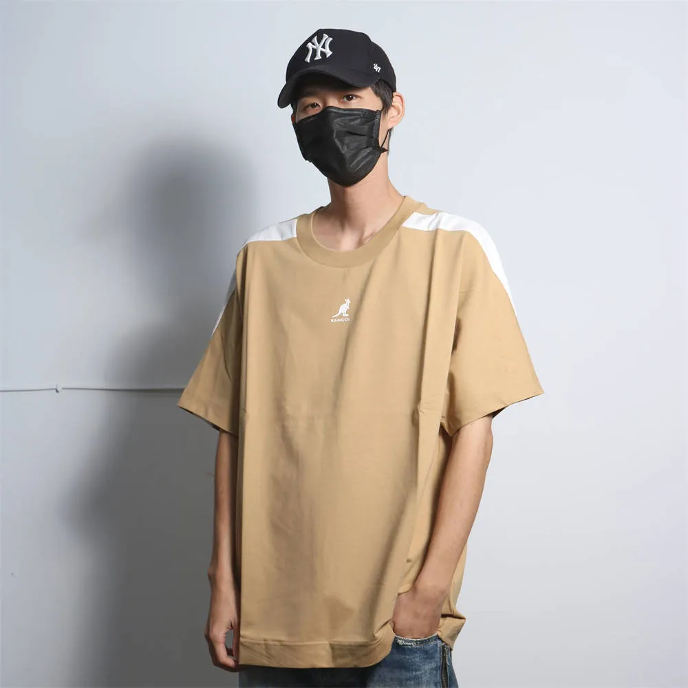KANGOL 短袖 短T 卡其 白黑LOGO 袋鼠 上衣 中性 6125601930 歷史價格詳細信息