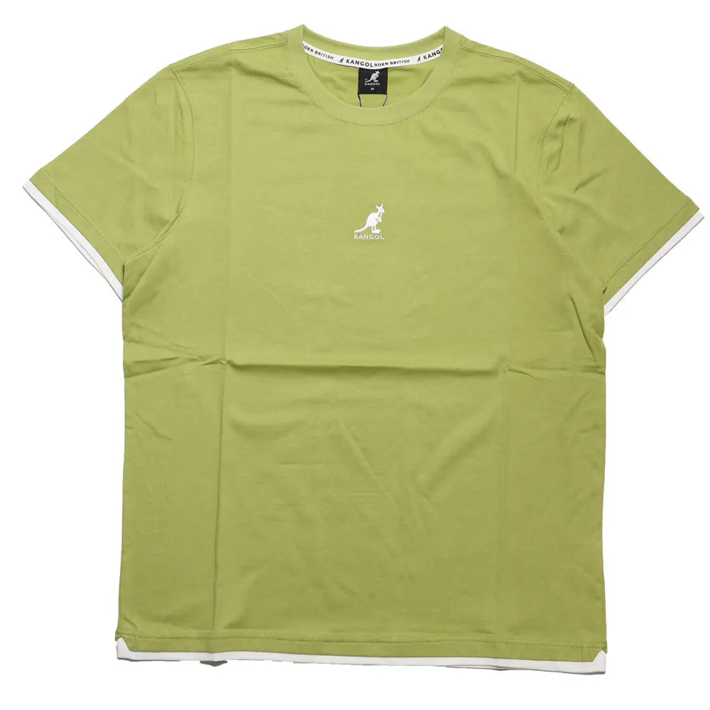 KANGOL 短T 短袖 淺綠 刺繡LOGO 基本款 中性 6325101971 歷史價格詳細信息