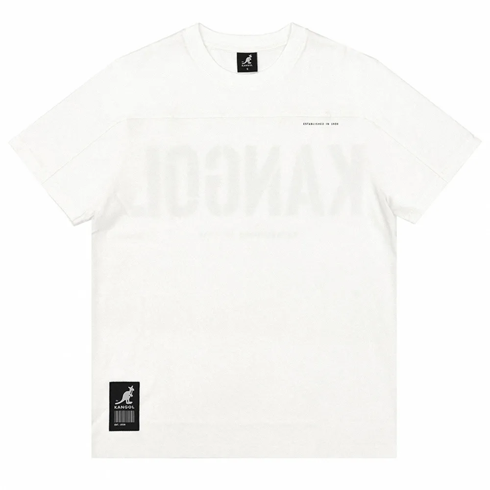 KANGOL 短袖 短T 中性 涼感 藍 金屬感LOGO 休閒 男女 6225101894 歷史價格詳細信息