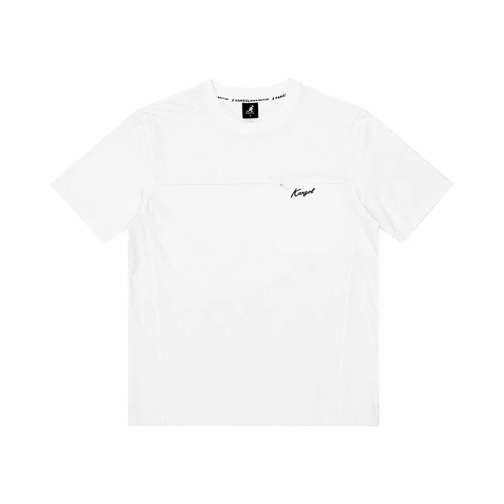 KANGOL 短袖 短T 中性 薄荷綠白 羅紋 大LOGO 棉 休閒 男女 6225100481 歷史價格詳細信息