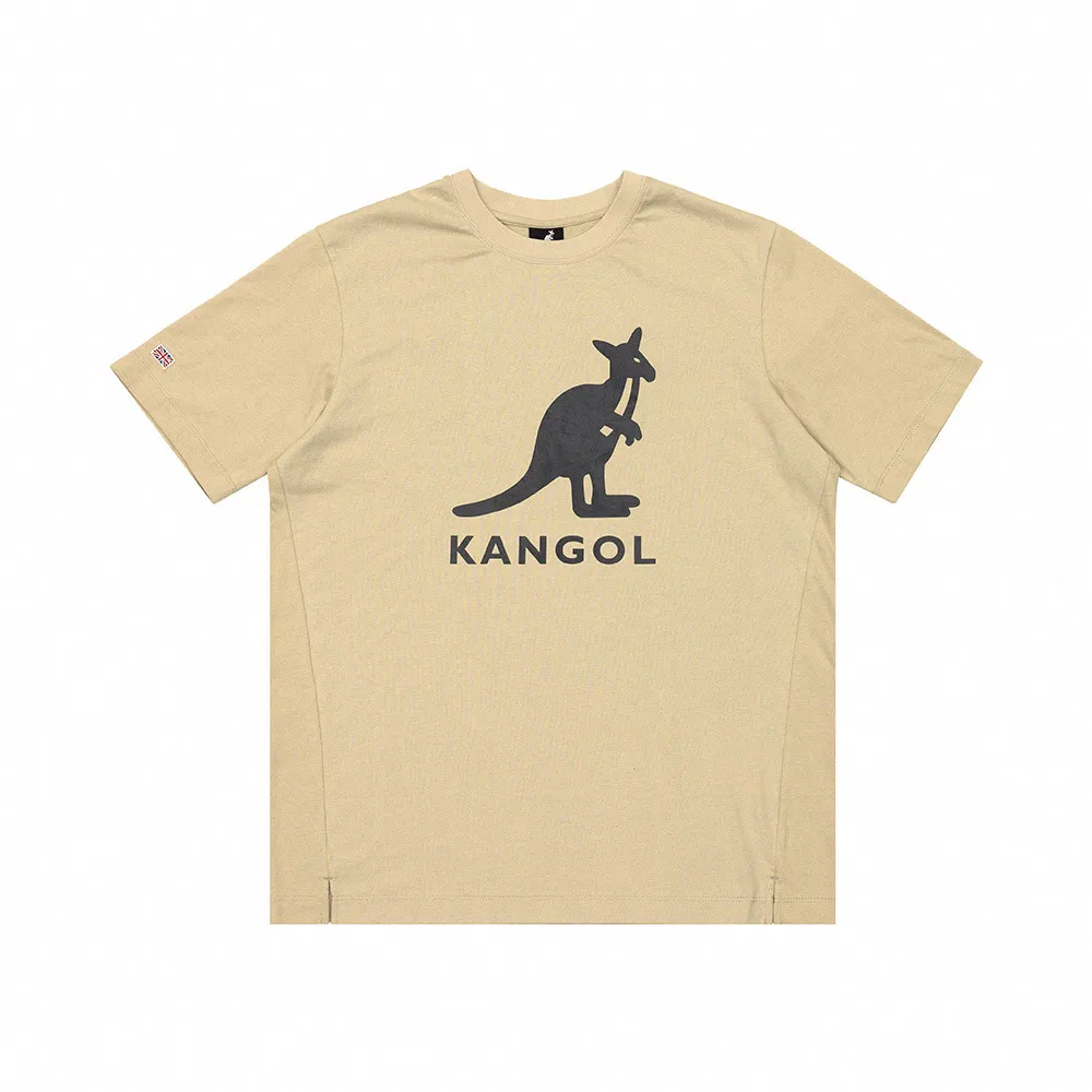 KANGOL 短袖 短T 卡其 白黑LOGO 袋鼠 上衣 中性 6125601930 歷史價格詳細信息