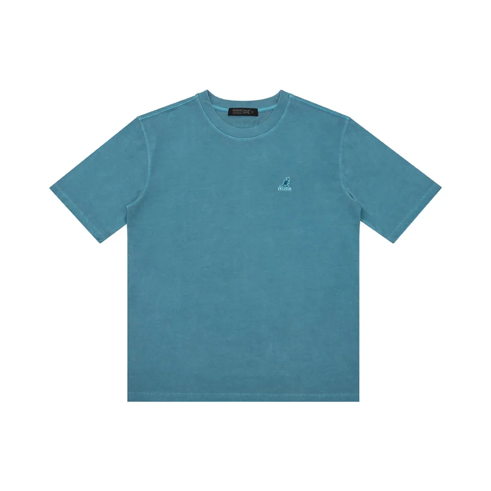 KANGOL 短T 淺藍 刺繡小LOGO 休閒 中性 6225102781 歷史價格詳細信息