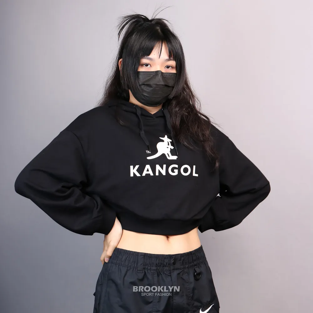 KANGOL 帽T 黑 左胸大LOGO 手袖 織帶 男女 6155105620 歷史價格詳細信息
